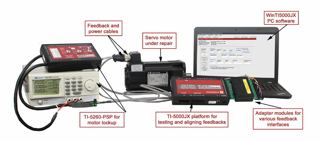 ti 5000jx allen bradley setup